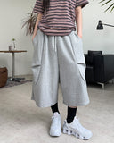 DF Pintuck Bermuda Pants