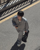 Kai Nylon Glossy Piping Pants