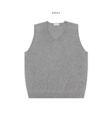 Merlin Linen Knit Vest