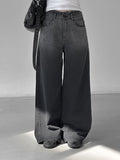 Gradient Flare Wide Denim