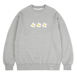 3 Painting Flower Smile Sweatshirt