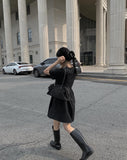 Daki nylon shoulder bag