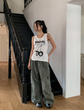 Nickel Pigment Cut Nylon Pants