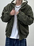 Number Jack Corduroy Hood Jacket