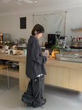 [Unisex] Cordinden Pigment Cargo Wide Pants