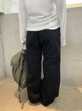 Blimis Cotton Semi Bootcut Pants