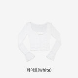 Lipto Lace Crop T-Shirt