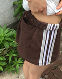 Arch track lace banding shorts short pants