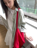 [BAONHAUS] Karene See-through Over Gauze Shirt