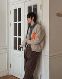 Glow Angora Y-neck Cardigan