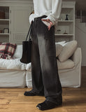 Rhodia Damage Sand Denim Pants