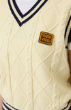 Name Card Knits Vest