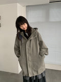 [unisex] Osharo Washing Over Hood Jacket