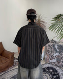 Luen Stripe Short Sleeve Shirt