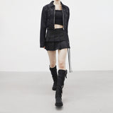 Kenny String Pleats Skirt