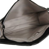 Minimal leather square bag