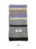 MIX WOOL STRIPE MUFFLER