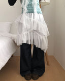 Onelle Tiered Midi Skirt