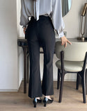 Slandy Banding Bootcut Slacks Pants