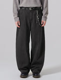Curved Washed Pants