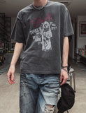 Velod Crop Printing Short Sleeve Tee