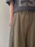 Ponbe Curved Cut Balloon Wide Pants