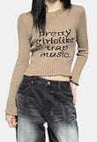 2000s grunge knit