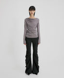 2.Drape Long Sleeve