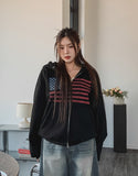 Blind washing balloon denim pants