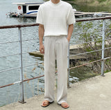 Het Twist Short Sleeve Knit