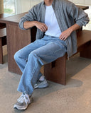 High neck knit zip-up cardigan
