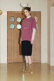 Rose Ribbon pigment TEE