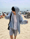 Summer thin wind hood jacket