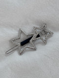 Kili cubic silver star hair pin