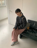 Comfy Hairy Round Knit