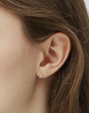 Nova 10K(Y) Pave Petit One Touch Earrings