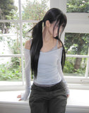 Nahil See-through Long Sleeve T-shirt