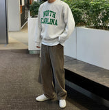 Carolina Lettering Brushed Sweatshirt