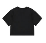 FOR DAYOUT Logo Butterfly Crop Short Sleeve Tee