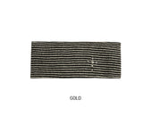 Cross Stud Stripe Hairband