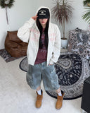 Melove World Flag Hood Zip-Up