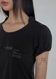 Muta Frill Puff T-Shirt