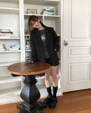 Yubil Button Collar Pocket Blazer Jacket