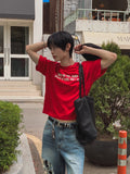 Poit Lettering Short Sleeve T-shirt