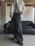 Terne Line Denim Parachute Pants