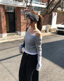 Mako Color Matching Layered Long Sleeve