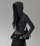 Hetty Snap Wrap Hoodie