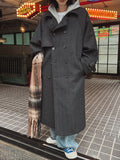 [LAN ARCHIVE] Louis Herringbone Trench Wool Coat