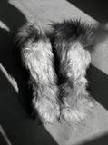 1180 Fur Mid Boots (3cm)