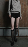 Suede Low Shorts